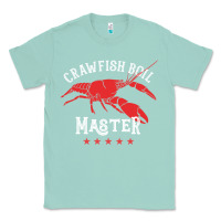 Seafoam 5 stars crawfish boil master big red lobster Classic Tee - linhVisuals