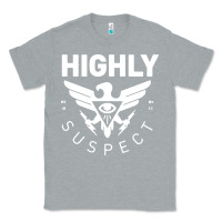 Heather Grey highly suspect 2022 Classic Tee - linhVisuals