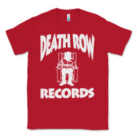 Red #death row record Classic Tee - linhVisuals