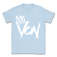 Dusty Blue KING VON MERCH Classic Tee - linhVisuals