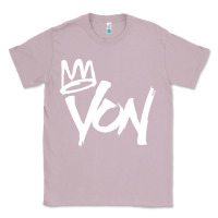 Lilac KING VON MERCH Classic Tee - linhVisuals