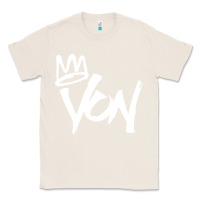 Natural KING VON MERCH Classic Tee - linhVisuals