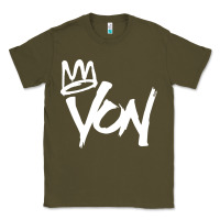 Army Green KING VON MERCH Classic Tee - linhVisuals