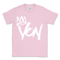 Bubblegum Pink KING VON MERCH Classic Tee - linhVisuals