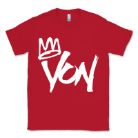 Red KING VON MERCH Classic Tee - linhVisuals