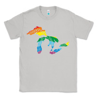 Moon Dust all michigan great lakes rainbow colors Classic Tee - linhVisuals