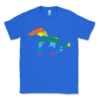 True Royal all michigan great lakes rainbow colors Classic Tee - linhVisuals