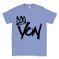 Colony Blue KING VON Classic Tee - linhVisuals