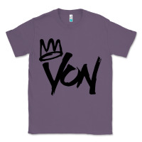 Lavender KING VON Classic Tee - linhVisuals
