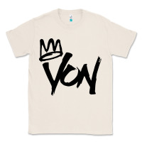 Natural KING VON Classic Tee - linhVisuals