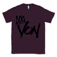Plum KING VON Classic Tee - linhVisuals