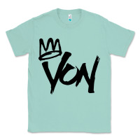 Seafoam KING VON Classic Tee - linhVisuals