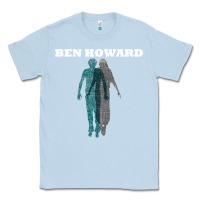 Dusty Blue Ben Howard Classic Tee - linhVisuals