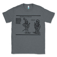 Charcoal Heather doctor faustus vintage illustration design Classic Tee - linhVisuals
