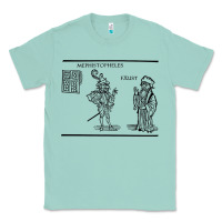 Doctor Faustus Vintage Illustration Design Classic Tee | Teevron