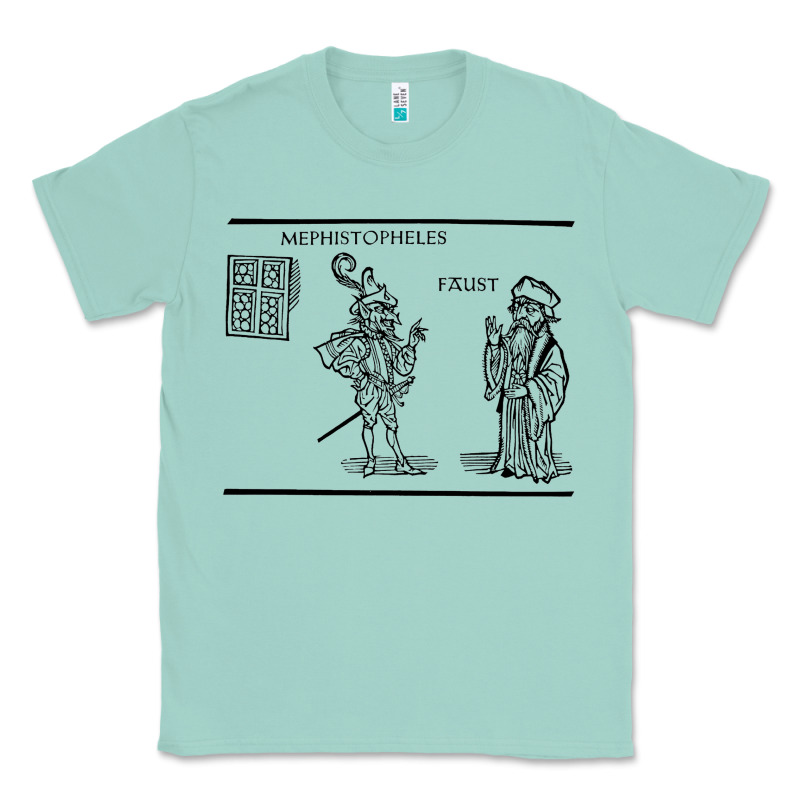 Doctor Faustus Vintage Illustration Design Classic Tee by linhVisuals | Teevron