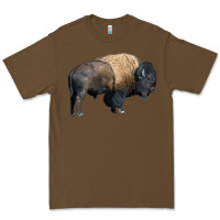Cacao Bison Buffalo Premium Tee - LillyAllenDesigns