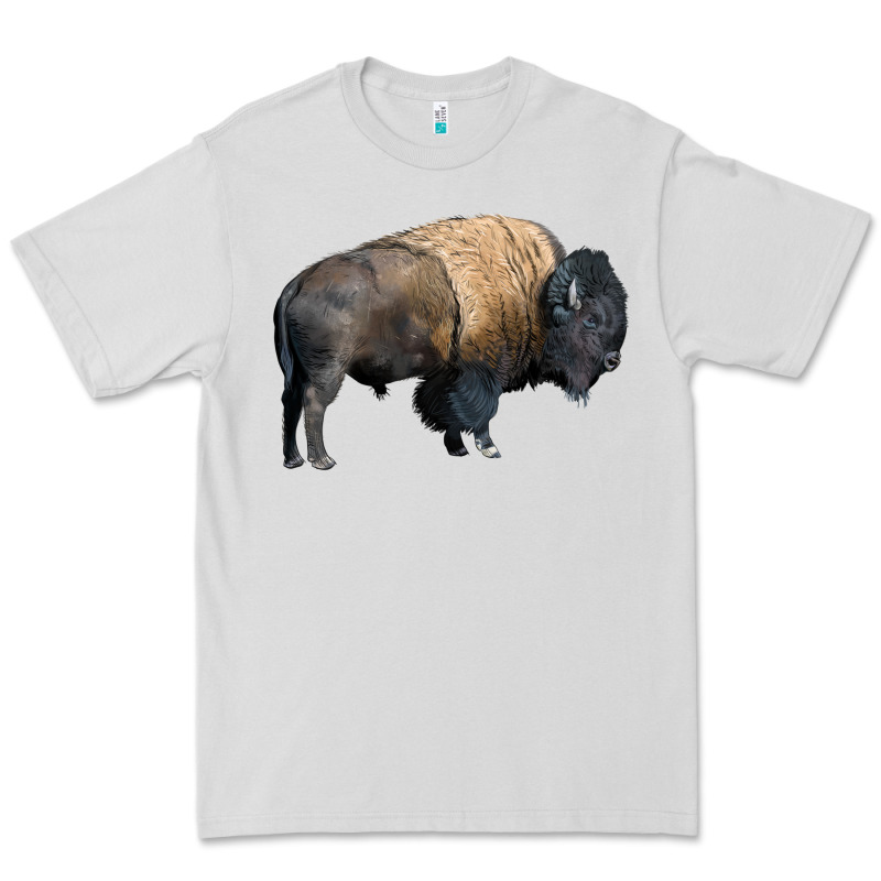 Bison Buffalo Premium Tee by LillyAllenDesigns | Teevron