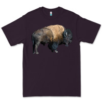 Plum Bison Buffalo Premium Tee - LillyAllenDesigns