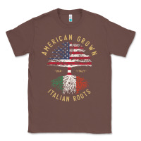 Chestnut american grown italian roots italy flag vintage tree Classic Tee - linhVisuals