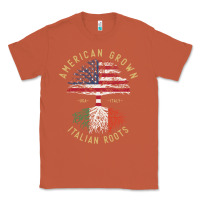 Copper american grown italian roots italy flag vintage tree Classic Tee - linhVisuals
