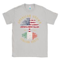 Moon Dust american grown italian roots italy flag vintage tree Classic Tee - linhVisuals