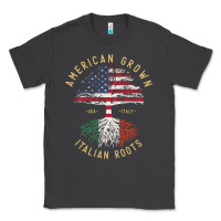 Smoke american grown italian roots italy flag vintage tree Classic Tee - linhVisuals