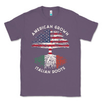 Lavender american grown italian roots usa italy flag tree Classic Tee - linhVisuals