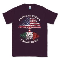 Plum american grown italian roots usa italy flag tree Classic Tee - linhVisuals
