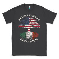 Smoke american grown italian roots usa italy flag tree Classic Tee - linhVisuals