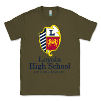 Army Green loyola high school los angeles Classic Tee - linhVisuals