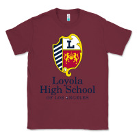 Burgundy loyola high school los angeles Classic Tee - linhVisuals