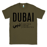 Army Green dubai united arab emirates Classic Tee - linhVisuals