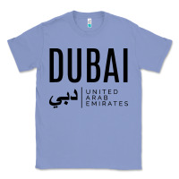 Colony Blue dubai united arab emirates Classic Tee - linhVisuals