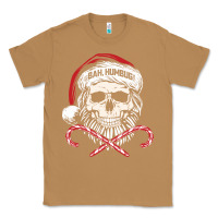 Toasted Coconut bah humbug skull santa hat christmas funny quote Classic Tee - linhVisuals