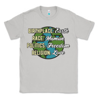 Moon Dust birthplace earth race human politics freedom religion love equality al Classic Tee - linhVisuals