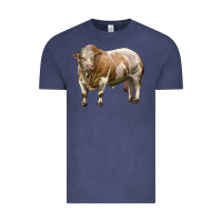 Vintage Denim simmental bull Vintage Tee - LillyAllenDesigns