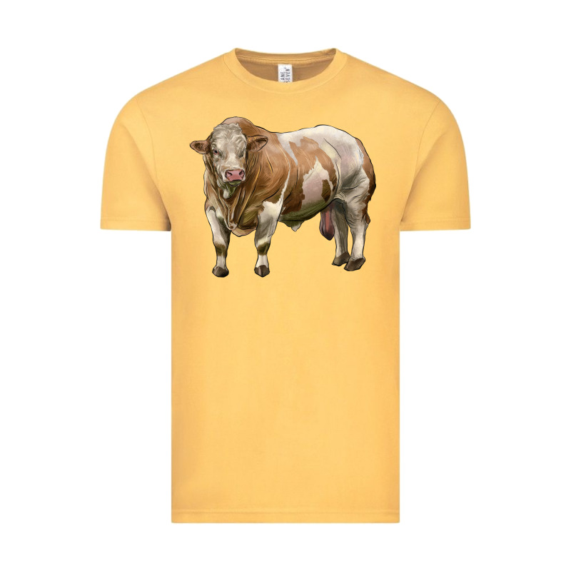 Simmental Bull Vintage Tee by LillyAllenDesigns | Teevron