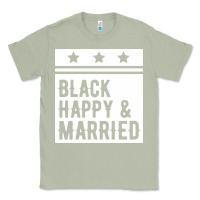 Matcha black happy & married funny wedding gifts Classic Tee - linhVisuals