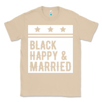 Mushroom black happy & married funny wedding gifts Classic Tee - linhVisuals
