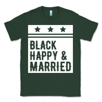 Sports Green black happy & married funny wedding gifts Classic Tee - linhVisuals