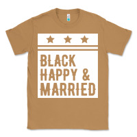 Toasted Coconut black happy & married funny wedding gifts Classic Tee - linhVisuals