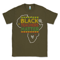 Army Green black teacher matters african american pride dashiki black history mon Classic Tee - linhVisuals