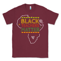 Burgundy black teacher matters african american pride dashiki black history mon Classic Tee - linhVisuals