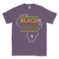 Lavender black teacher matters african american pride dashiki black history mon Classic Tee - linhVisuals