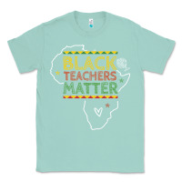 Seafoam black teacher matters african american pride dashiki black history mon Classic Tee - linhVisuals