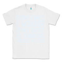 White boating funny if my boat is thinking about me too funny pontoon boat l Classic Tee - linhVisuals