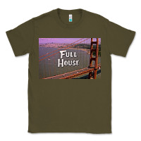 Army Green f u l l h o u s e Classic Tee - linhVisuals