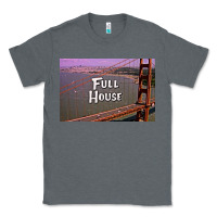 Charcoal Heather f u l l h o u s e Classic Tee - linhVisuals
