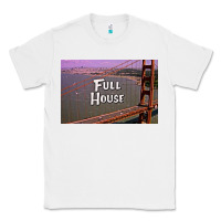 White f u l l h o u s e Classic Tee - linhVisuals